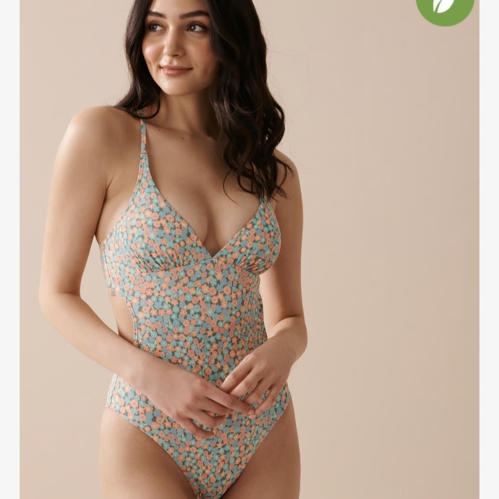 Floral One-Piece Swimsuit